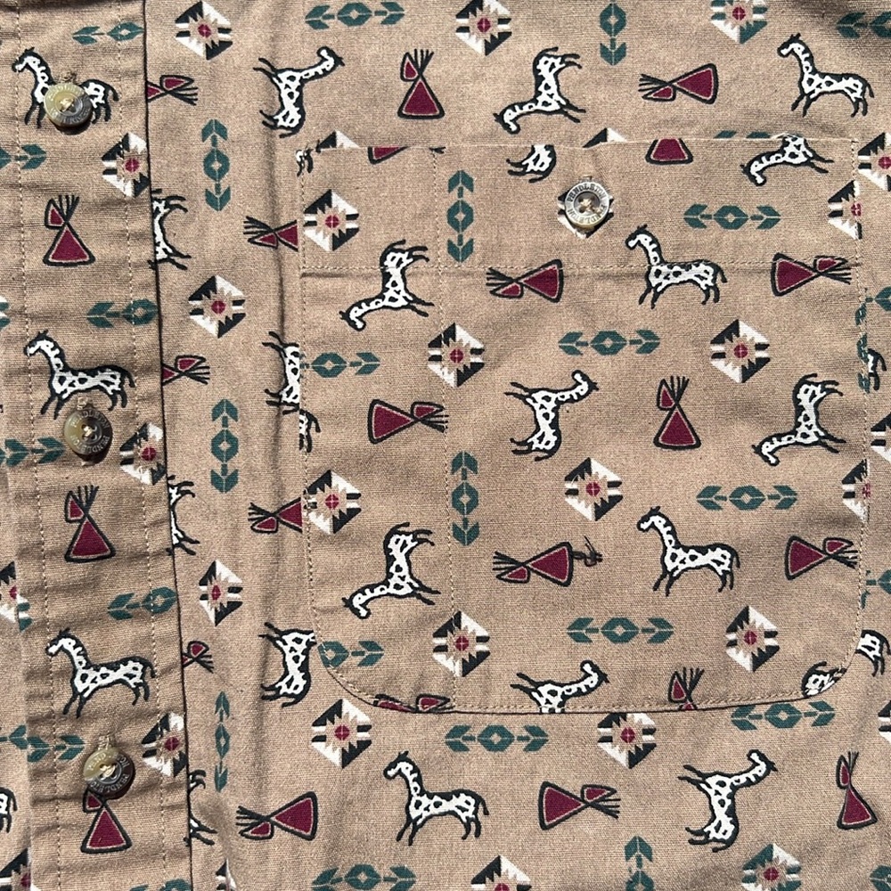 Pendleton Size X Large Cowboy Button Down. - image 3